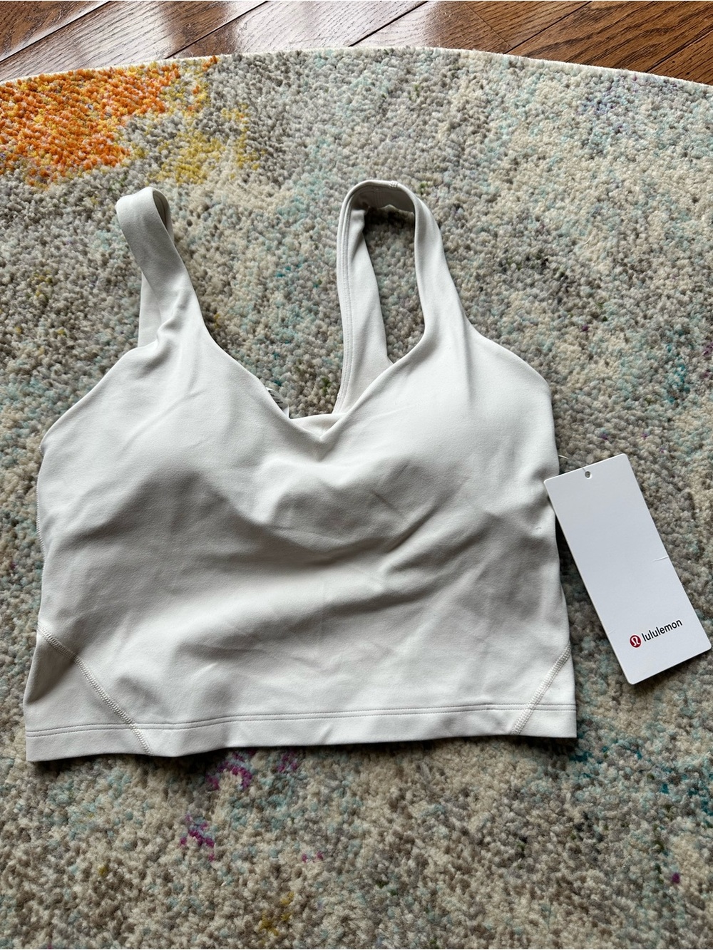 lululemon athletica Light Cream align tank